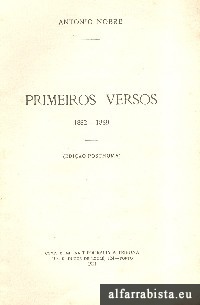 Primeiros Versos