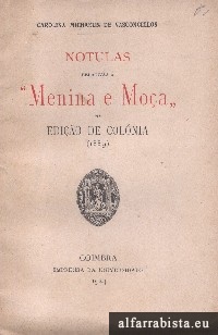 N�tulas relativas � "Menina e Mo�a" na edi��o de col�nia (1559)