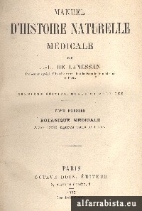 Manuel de Histoire Naturelle Mdicale