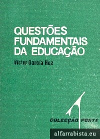 Quest�es fundamentais da educa��o