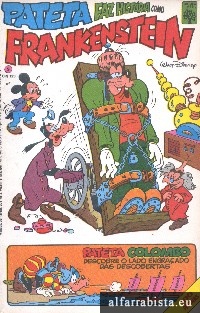 Pateta faz hist�ria como Frankenstein