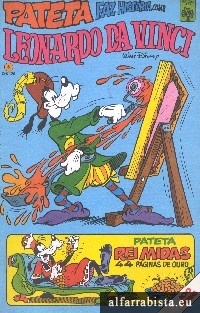 Pateta faz histria como Leonardo da Vinci