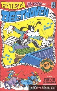 Pateta faz hist�ria como Beethoven