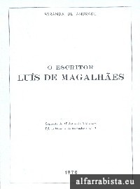 O escritor Lu�s de Magalh�es