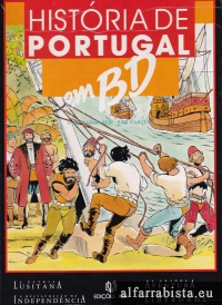 Hist�ria de Portugal em Banda Desenhada - 4 Vols.