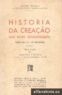 Hist�ria da cria��o dos seres organizados