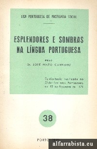 Esplendores e sombras na l�ngua portuguesa