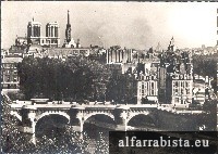 Postal Antigo - Paris - La Cit� et le Pont Neuf