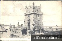 Postal Antigo - Lisboa - Torre de Belm
