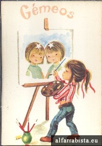 Postal Antigo - Signo G�meos