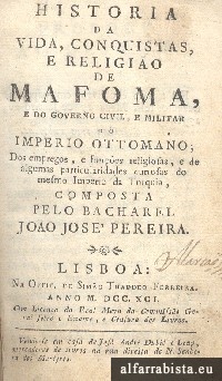 Historia da Vida, Conquistas e Religio de Mafoma