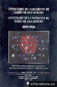 Centen�rio do nascimento de M�rio de S�-Carneiro