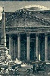 Postal Antigo - Roma - Il Pantheon