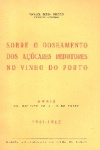 Sobre o doseamento dos aucares redutores no Vinho do Porto