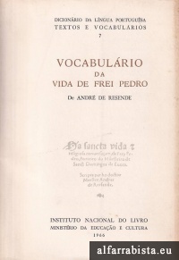 Vocabul�rio da Vida de Frei Pedro