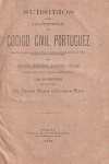 Subsdios para a boa interpretao do Cdigo Civil Portugus