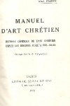 Manuel D'Art Chrtien