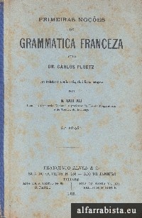 Primeiras Noes de Grammatica Franceza