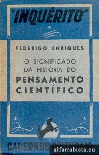 O significado da histria do pensamento cientfico