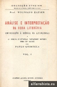 Anlise e interpretao da obra literria