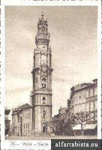 Postal Antigo - Porto - Torre dos Clrigos