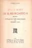 Vida e morte de El-Rei Ricardo II - Livraria Lello & Irmão Editores